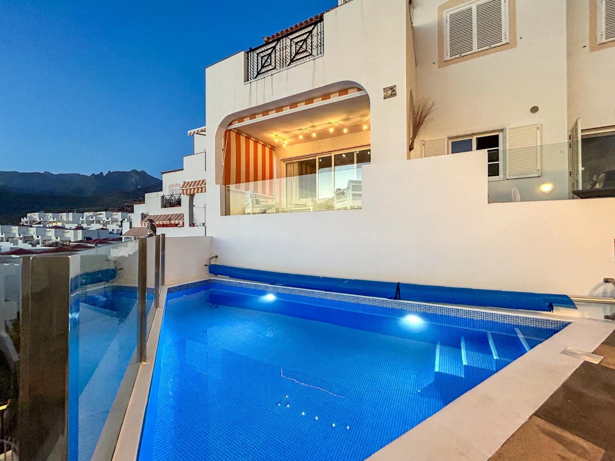 Mirador Balcon Del Atlantico Y Piscina Privada Villa Costa Adeje  Exterior photo